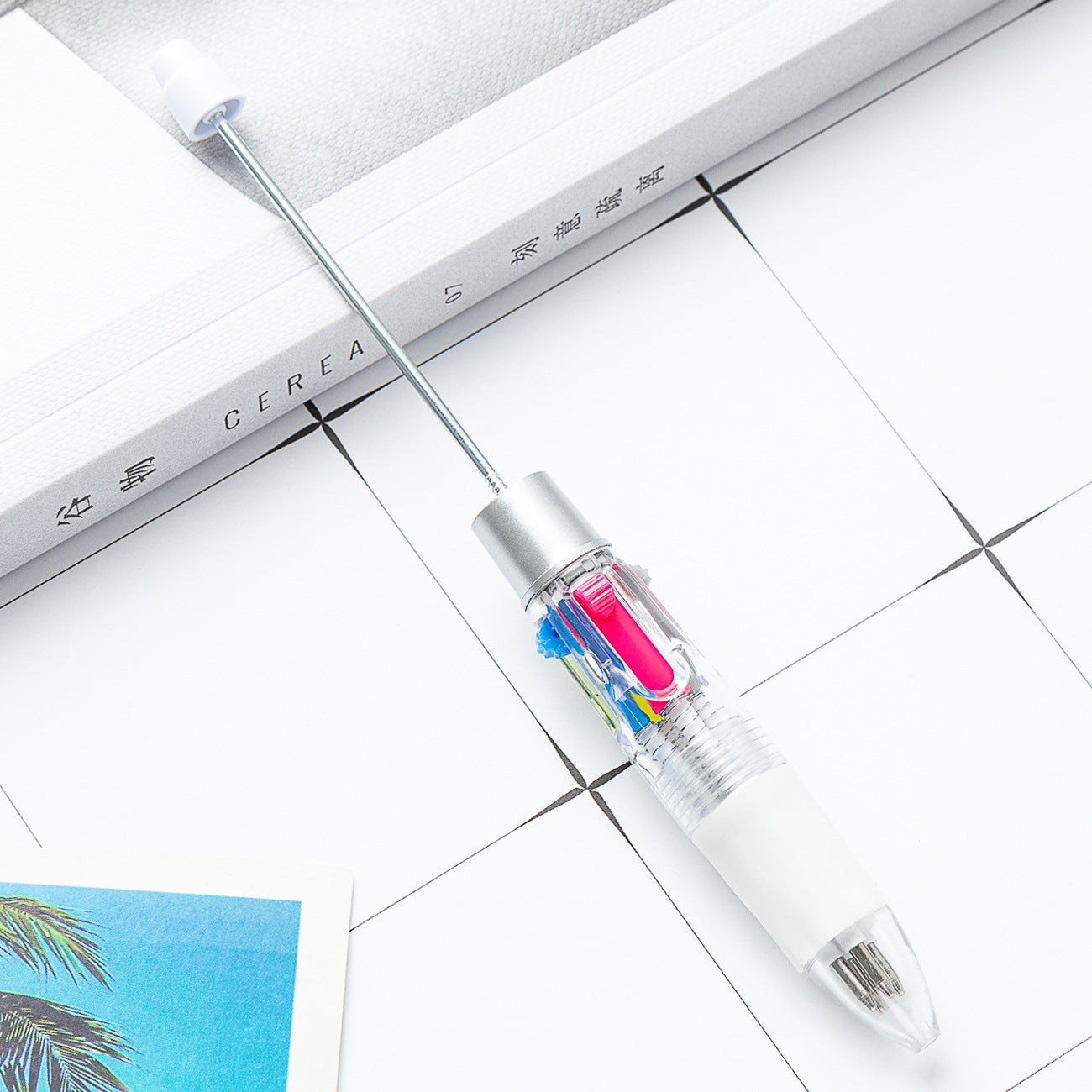 Wholesale Beadable Pens Multi-color Plastic Pens